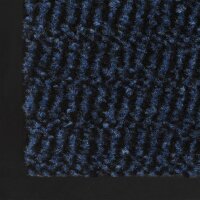 vidaXL Schmutzfangmatte Rechteckig Getuftet 120x180 cm Blau