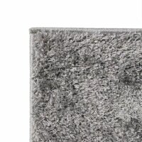 WOWONA Shaggy-Teppich 80 x 150 cm Grau