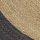 vidaXL Teppich Handgefertigt Jute mit Dunkelgrauem Rand 90 cm