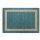 vidaXL Teppich Handgefertigt Jute Blau 160x230 cm