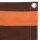 vidaXL Balkon-Sichtschutz Orange und Braun 120x300 cm Oxford-Gewebe