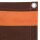 vidaXL Balkon-Sichtschutz Orange und Braun 120x500 cm Oxford-Gewebe