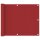 vidaXL Balkon-Sichtschutz Rot 75x300 cm Oxford-Gewebe
