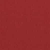 vidaXL Balkon-Sichtschutz Rot 75x600 cm Oxford-Gewebe