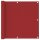 vidaXL Balkon-Sichtschutz Rot 90x400 cm Oxford-Gewebe