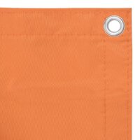 vidaXL Balkon-Sichtschutz Orange 75x500 cm Oxford-Gewebe