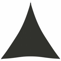 vidaXL Sonnensegel Oxford-Gewebe Dreieckig 5x6x6 m Anthrazit