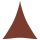 vidaXL Sonnensegel Oxford-Gewebe Dreieckig 5x7x7 m Terracotta-Rot
