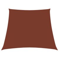 vidaXL Sonnensegel Oxford-Gewebe Trapezf&ouml;rmig 2/4x3 m Terracotta