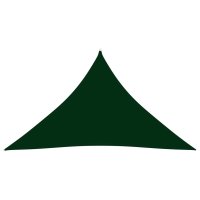 vidaXL Sonnensegel Oxford-Gewebe Dreieckig 4x4x5,8 m Dunkelgrün