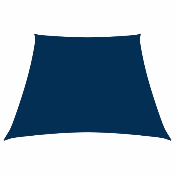 vidaXL Sonnensegel Oxford-Gewebe Trapezf&ouml;rmig 2/4x3 m Blau