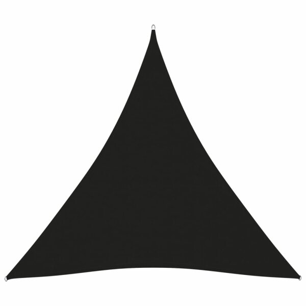 vidaXL Sonnensegel Oxford-Gewebe Dreieckig 3x3x3 m Schwarz