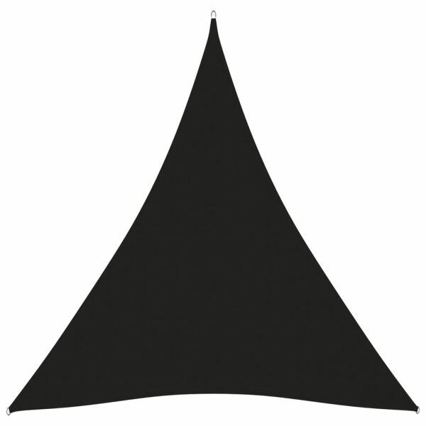 vidaXL Sonnensegel Oxford-Gewebe Dreieckig 4x5x5 m Schwarz