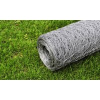 vidaXL Maschendraht Verzinkter Stahl 25×0,75 m Silbern