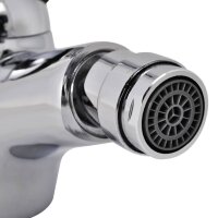 vidaXL Badezimmer Bidet Mischbatterie Chrom