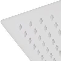 vidaXL Regenduschkopf Edelstahl 30x40 cm Rechteckig
