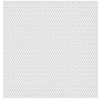 vidaXL Gittermatte Streckmetall Edelstahl 100x85 cm 30x17x2,5mm