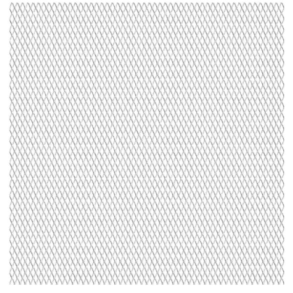 vidaXL Gittermatte Streckmetall Edelstahl 50×50 cm 45×20×4 mm