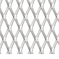 vidaXL Gittermatte Streckmetall Edelstahl 50×50 cm 45×20×4 mm