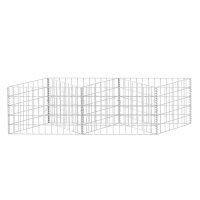 vidaXL Gabionenkorb Pflanzkasten Gem&uuml;se-Hochbeet Stahl 120&times;30&times;50 cm