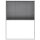 vidaXL Insektenschutz-Plissee f&uuml;r Fenster Aluminium 60 x 80 cm