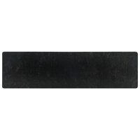 vidaXL Waschbecken 45x30x12 cm Marmor Schwarz