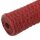 vidaXL Drahtzaun Stahl mit PVC-Beschichtung 25x1 m Rot