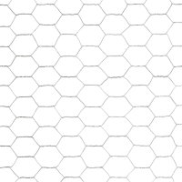 vidaXL Drahtzaun Verzinkter Stahl 25x1,2 m Silbern