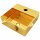 vidaXL Waschbecken mit Wasserhahnloch 38 x 30 x 11,5 cm Keramik Golden