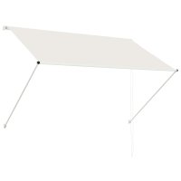 vidaXL Einziehbare Markise 200×150 cm Creme