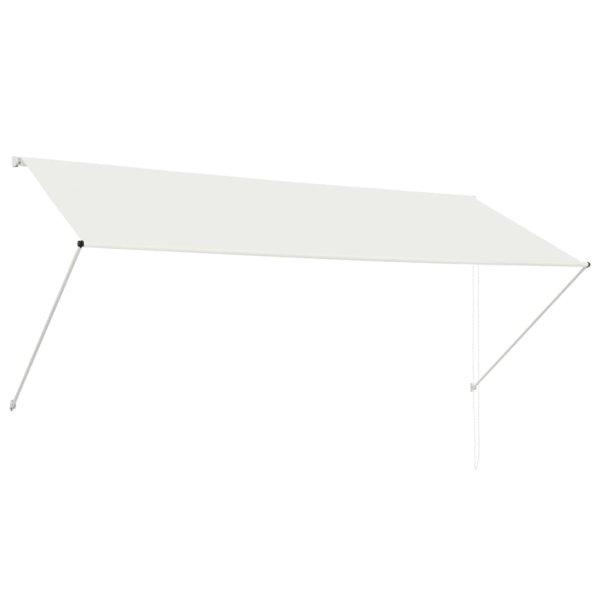 vidaXL Einziehbare Markise 300×150 cm Creme
