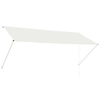 vidaXL Einziehbare Markise 300×150 cm Creme
