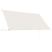 vidaXL Einziehbare Markise 300×150 cm Creme