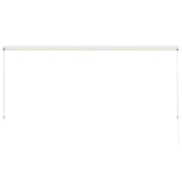 vidaXL Einziehbare Markise 300×150 cm Creme