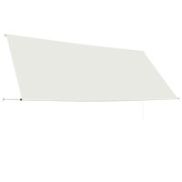 vidaXL Einziehbare Markise 350&times;150 cm Creme