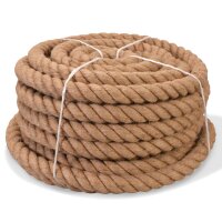 vidaXL Seil 100% Jute 10 mm 250 m