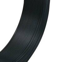 vidaXL Zaun-Bindedraht 250 m 1,4/2 mm Stahl Schwarzgrün