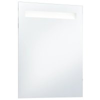 vidaXL Badezimmer-Wandspiegel mit LED 60 x 80 cm