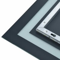 vidaXL Badezimmerspiegel mit LED und Touch-Sensor 50 x 60 cm