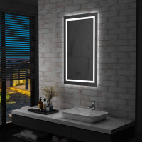 vidaXL Badezimmerspiegel mit LED und Touch-Sensor 60 x...