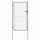 vidaXL Gartentor Verzinkter Stahl 105x200 cm Silbern