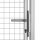vidaXL Gartentor Verzinkter Stahl 105x200 cm Silbern