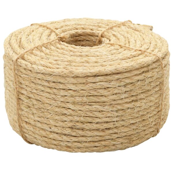 WOWONA Seil 100% Sisal 6 mm 100 m