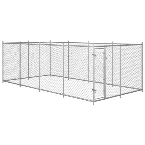 vidaXL Outdoor-Hundezwinger 8x4x2 m