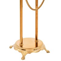 vidaXL Freistehende Badewannenarmatur Edelstahl 99,5 cm Golden