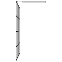 vidaXL Duschwand f&uuml;r Walk-in Dusche Klares Sicherheitsglas 140x195 cm