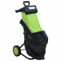 vidaXL Elektrischer Gartenh&auml;cksler mit 2 Ersatzklingen 2400 W