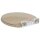 vidaXL Toilettensitz mit Absenkautomatik Quick-Release Beige Oval