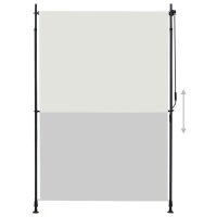 vidaXL Außenrollo 150 x 270 cm Creme