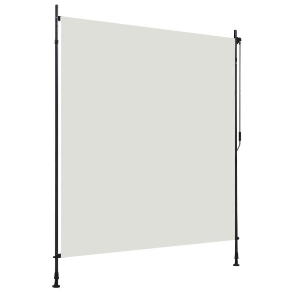 vidaXL Au&szlig;enrollo 200 x 270 cm Creme